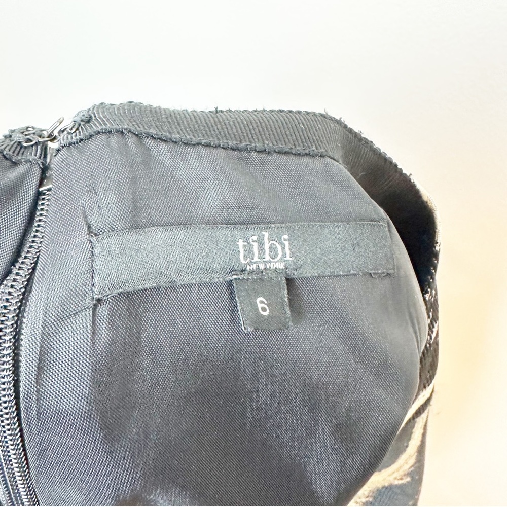 Tibi | Leopard Print Sparkle Metallic Mini Skirt - image 5